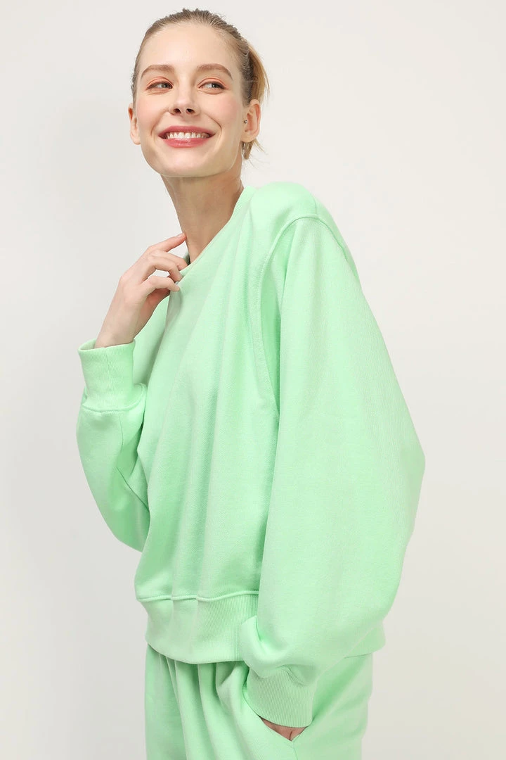 STORETS CLOTHING Luz Padded Shoulder Sweatshirt