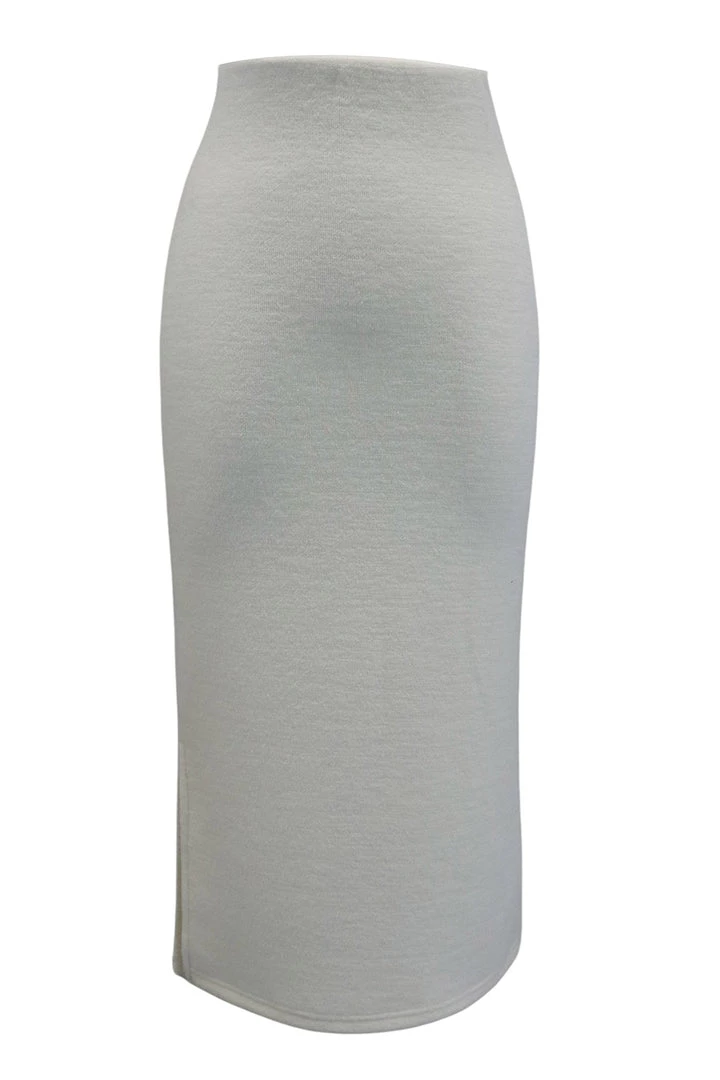 STORETS Monet Knitted Midi Skirt