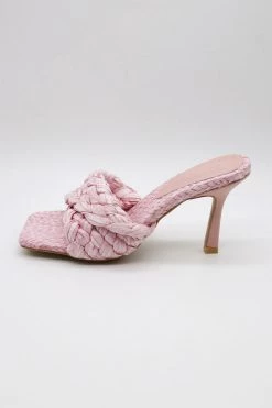 STORETS Liz Woven Raffia Sandals