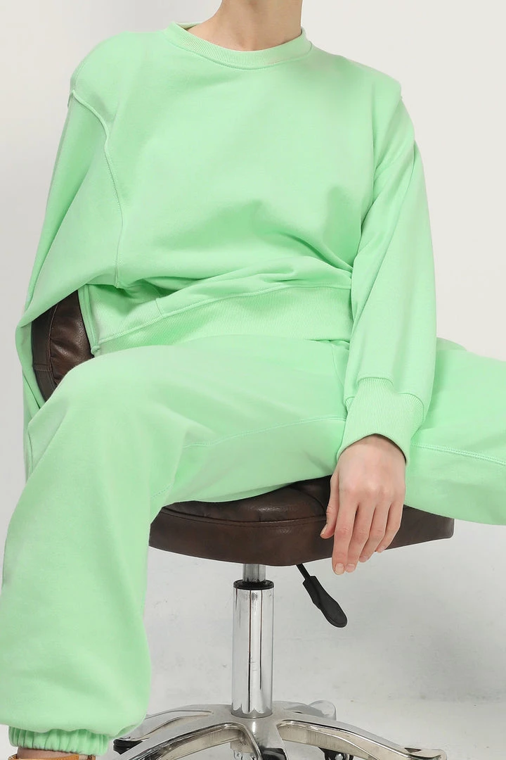 STORETS CLOTHING Luz Padded Shoulder Sweatshirt