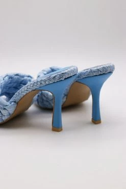 STORETS Liz Woven Raffia Sandals