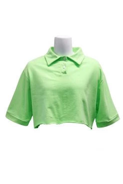 STORETS CLOTHING Ruby Cropped Lounge Shirt