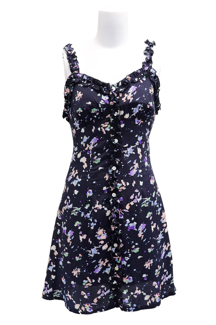 STORETS Mia Ruffle Trim Floral Dress CLOTHING