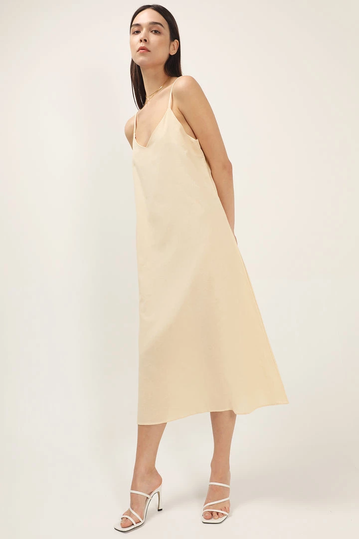 STORETS Leyla Linen Cami Dress