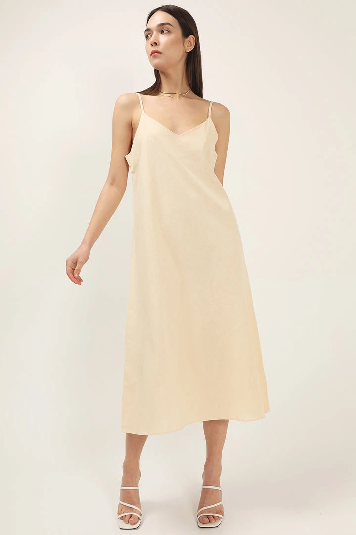 STORETS Leyla Linen Cami Dress