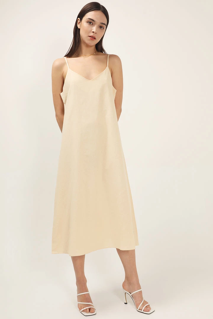 STORETS Leyla Linen Cami Dress
