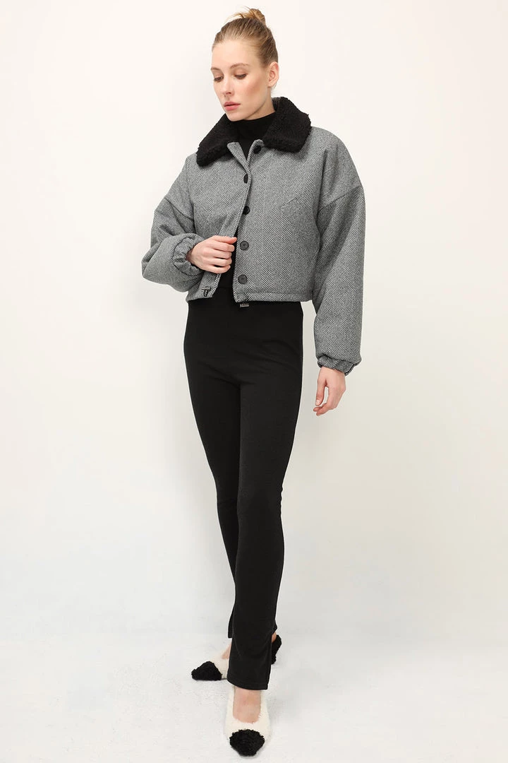 STORETS Danna Slit Hem Ribbed Leggings CLOTHING