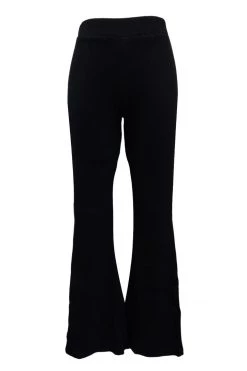 STORETS CLOTHING Ava Ribbed Bootcut Pants