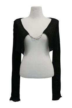 STORETS WHAT'S NEW Luna Chain Shrug Cardi