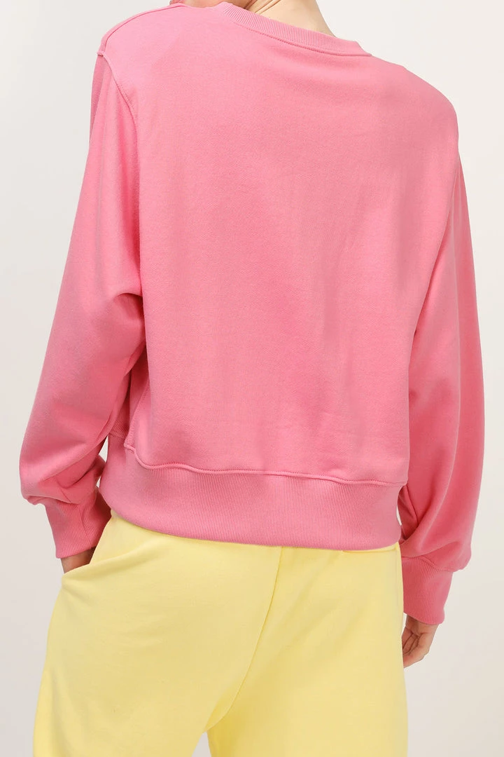 STORETS Luz Padded Shoulder Sweatshirt CLOTHING