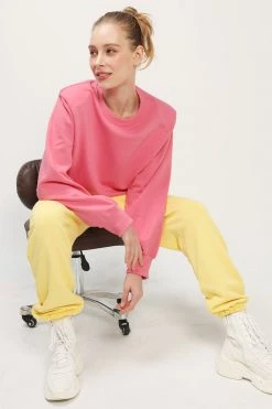 STORETS Luz Padded Shoulder Sweatshirt