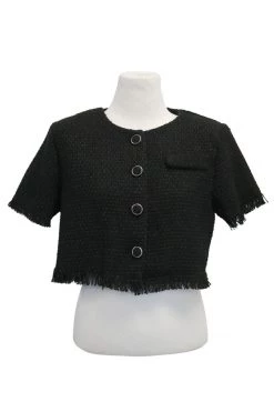 STORETS Avani Button Tweed Jacket WHAT'S NEW