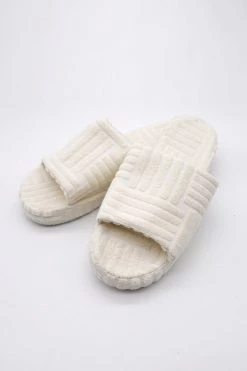 STORETS Linden Towelling Platform Slipper BEST-SELLERS