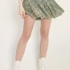 STORETS SALE Avery Floral Tiered Skort
