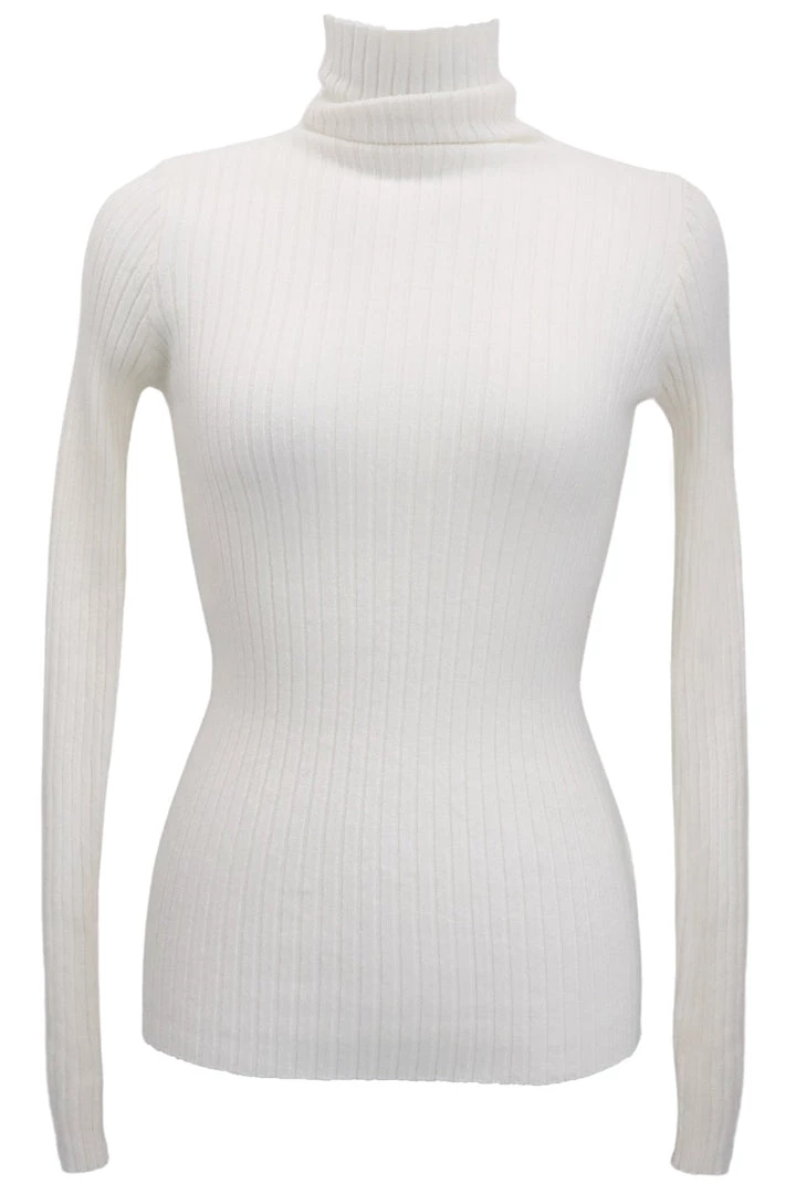 STORETS Avah Slim Fit Ribbed Knit Top CLOTHING