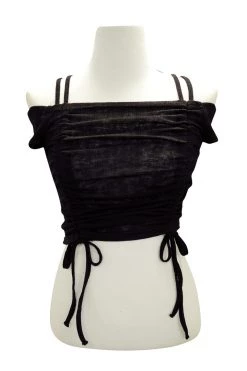 STORETS Evelyn Ruched Crop Top