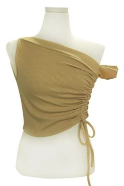 STORETS Grace Asymmetric Ruched Top