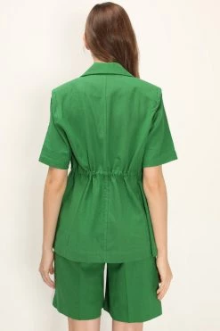 STORETS Hadley Side Line Linen Blazer CLOTHING