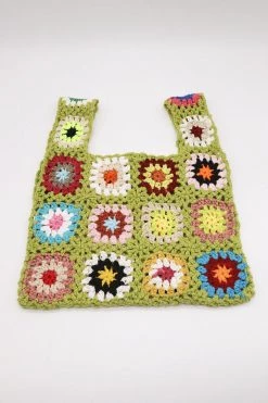 STORETS Johanna Granny Square Tote