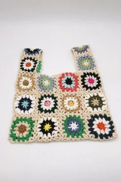 STORETS Johanna Granny Square Tote