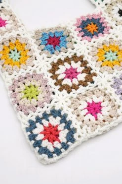 STORETS Johanna Granny Square Tote