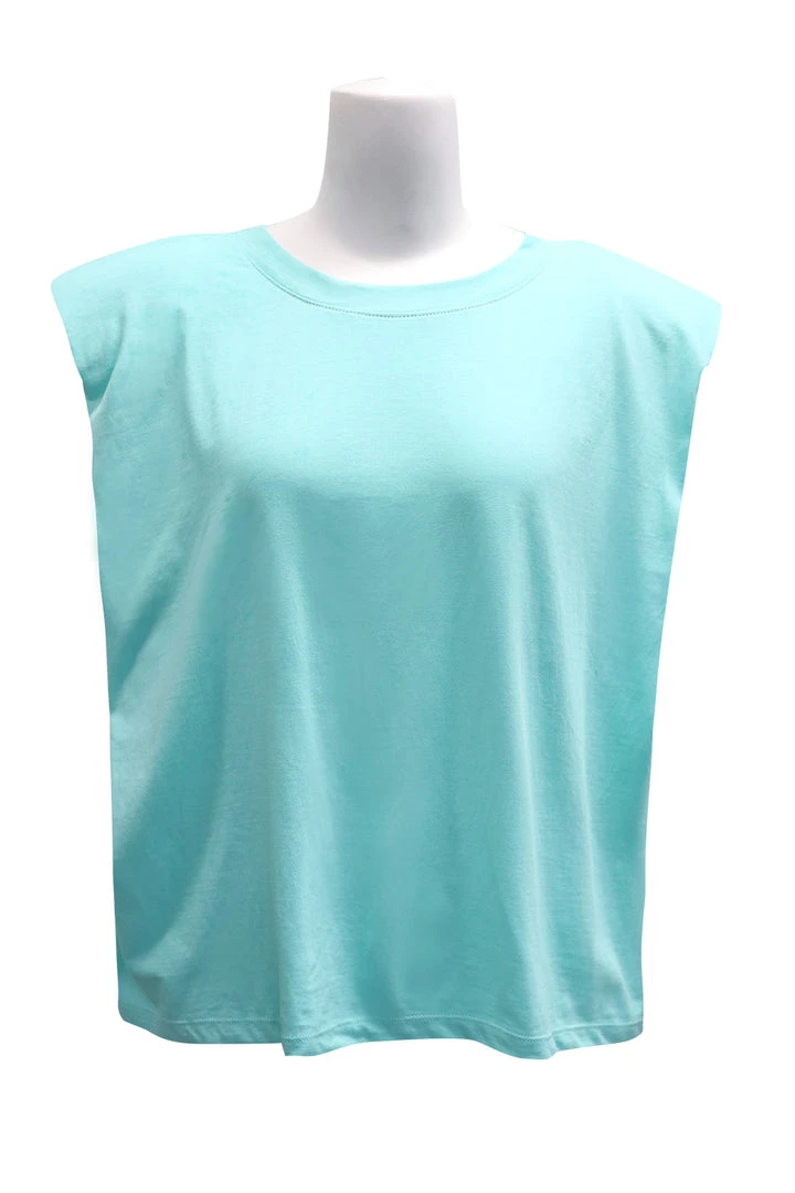 STORETS Elena Padded Shoulder T-shirt BEST-SELLERS