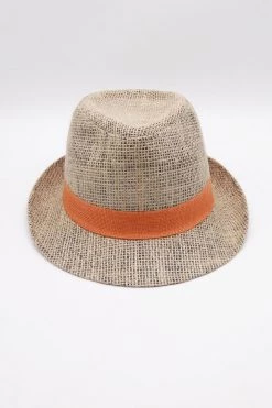 STORETS Morna Color Hand Straw Hat ACCESSORIES