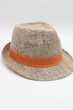 STORETS Morna Color Hand Straw Hat ACCESSORIES