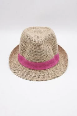 STORETS Morna Color Hand Straw Hat ACCESSORIES