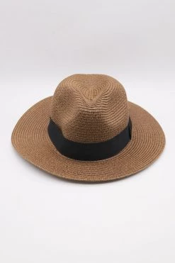 STORETS Jayma Banded Straw Hat