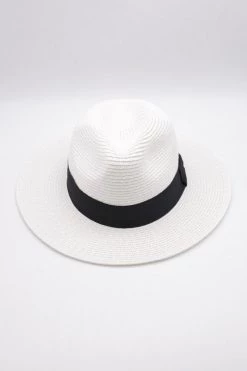 STORETS Jayma Banded Straw Hat