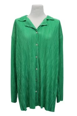 STORETS Maria Oversized Plisse Shirt WHAT'S NEW