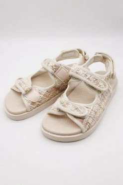 STORETS WHAT'S NEW Elea Tweed Sandals