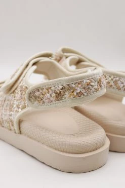 STORETS Elea Tweed Sandals