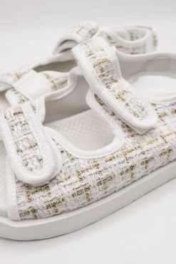 STORETS Elea Tweed Sandals