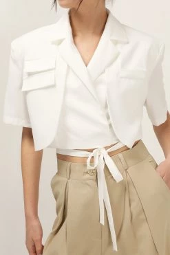 STORETS Macy Wrap Around Cropped Jacket