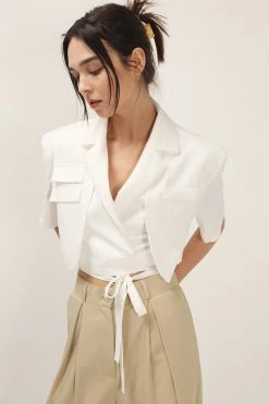 STORETS Macy Wrap Around Cropped Jacket