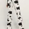 STORETS CLOTHING Bailey Printed Bootcut Pants