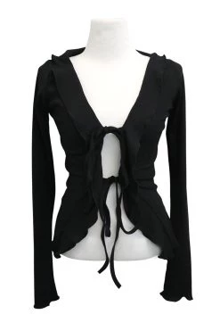 STORETS Bella Ruffle Cardigan WHAT'S NEW