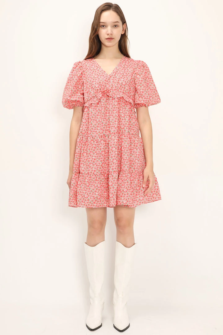 STORETS Katherine Floral Tiered Dress