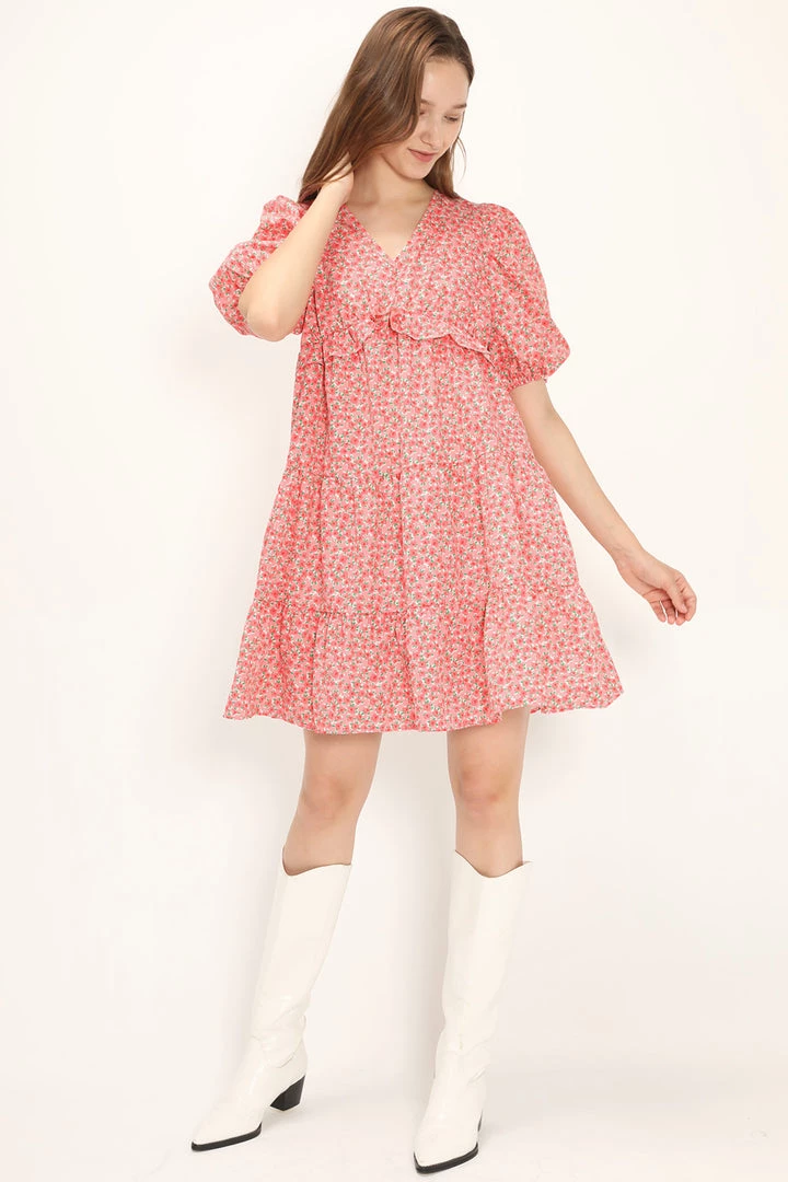 STORETS Katherine Floral Tiered Dress