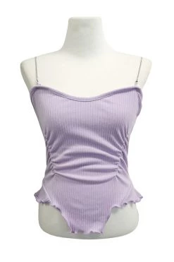 STORETS Fio Chain Strap Peplum Top