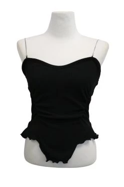 STORETS Fio Chain Strap Peplum Top