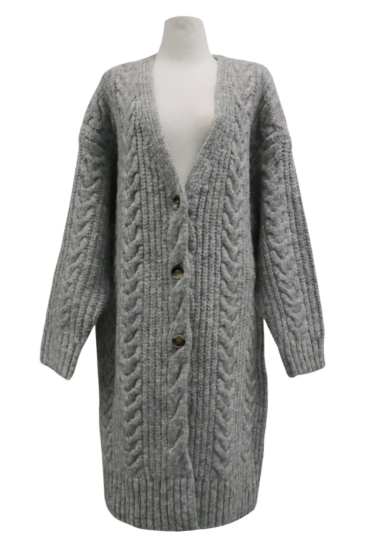STORETS SALE Zoe Cable Knit Cardigan