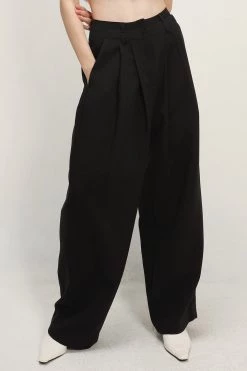 STORETS Lillian Pintuck Wide Leg Pants