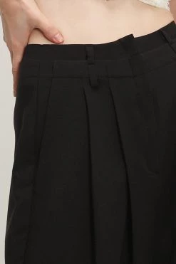 STORETS Lillian Pintuck Wide Leg Pants