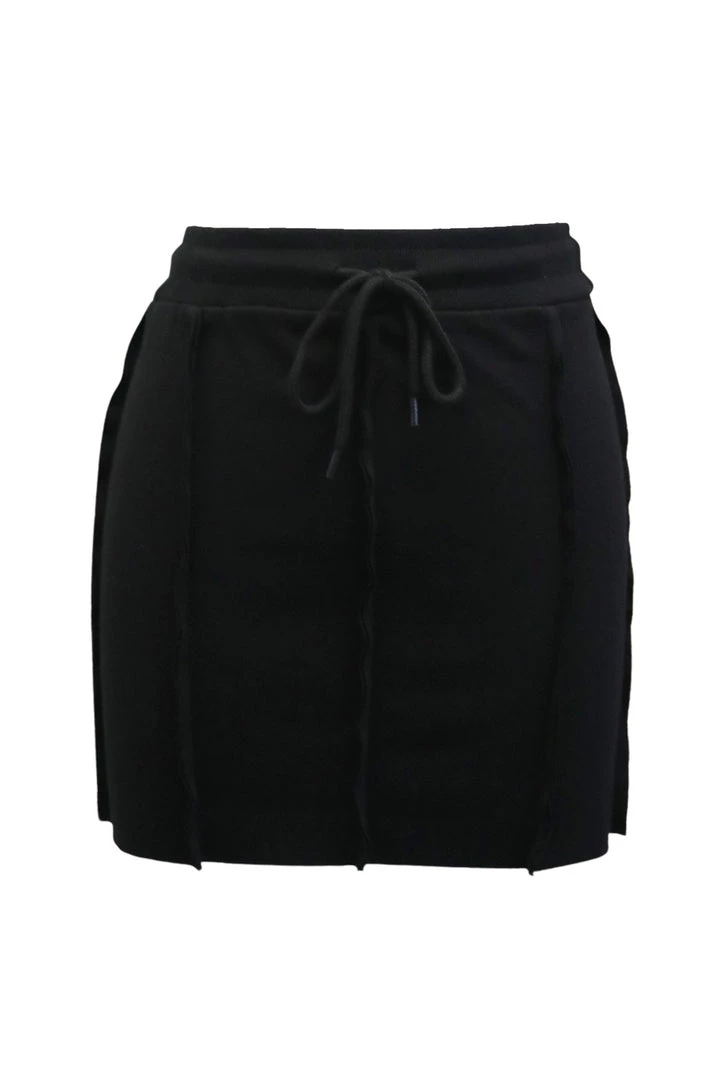 STORETS WHAT'S NEW Livy Frayed Sweat Skirt