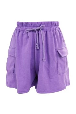 STORETS CLOTHING Miriam Cargo Pocket Sweat Shorts