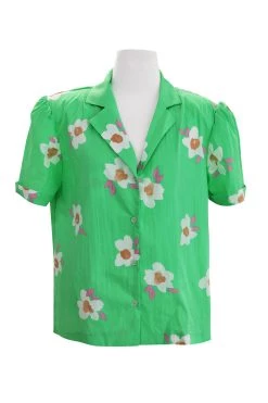 STORETS CLOTHING Juliette Flower Print Shirt