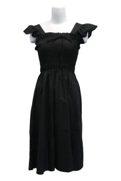 STORETS Mia Smocked Midi Dress